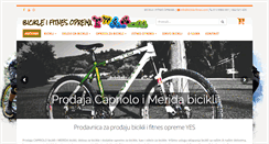 Desktop Screenshot of bicikle-fitnes.com